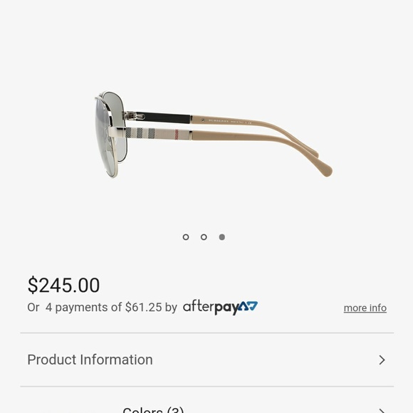 New Burberry Sunglasses - Picture 7 of 8